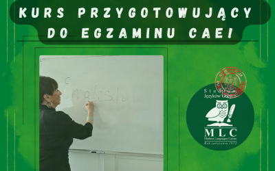 Kurs przygotowujący do egzaminu CAE!