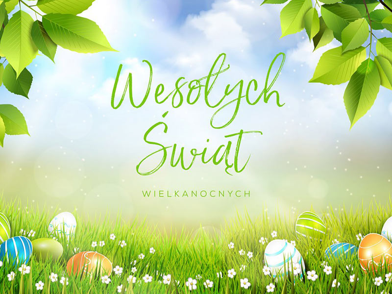 Spokojnych i słonecznych Świąt Wielkanocnych,  życzy zespół Studium Języków Obcych MLC