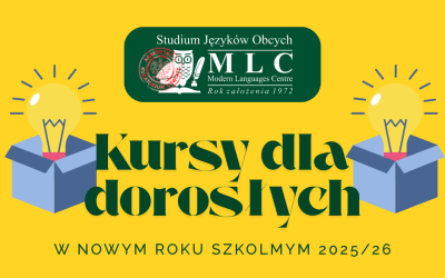 Kursy dla dorosłych w nowym roku szkolnym 2025/2026!